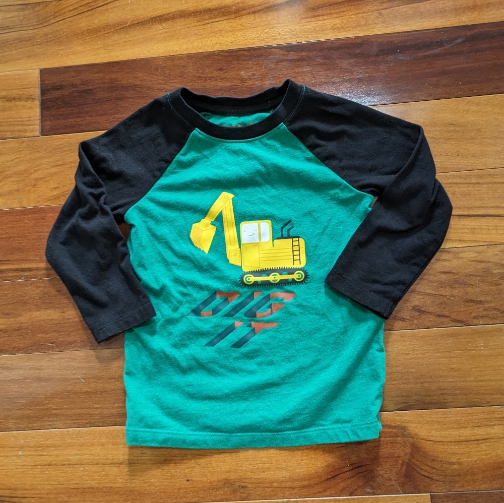 Cat & Jack Excavator Long Sleeve (2T)